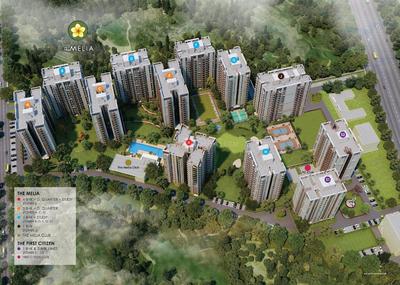 Project Image of 950.0 - 1543.0 Sq.ft 1 BHK Apartment for buy in Silverglades Melia First Citizen