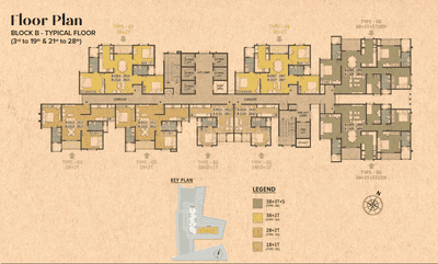 Project Image of 689.0 - 2533.0 Sq.ft 1 BHK Apartment for buy in Brigade Citrine