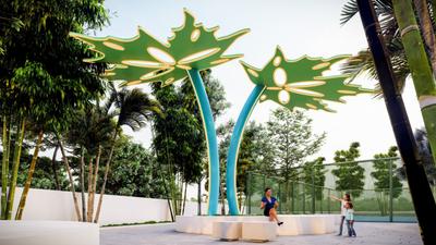 VVM COCO Town Landscaped Gardens 1