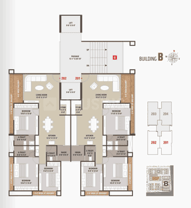 Project Image of 674.68 - 985.11 Sq.ft 2 BHK Apartment for buy in Prestige Morar 