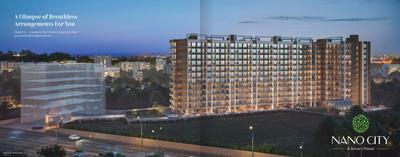 Project Image of 348.64 - 469.95 Sq.ft 1 BHK Apartment for buy in Pinnacle Nano City Wing A