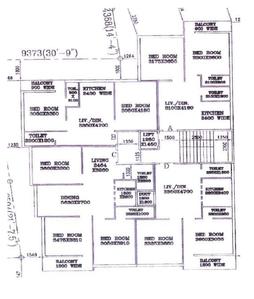 Project Image of 797.0 - 1524.0 Sq.ft 2 BHK Apartment for buy in Om Sai Garden Apartment