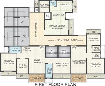 Project Image of 192.0 - 401.0 Sq.ft 1 BHK Apartment for buy in RD Parvati Emperia