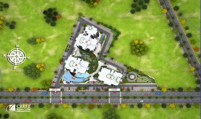 Project Image of 1235.0 - 1910.0 Sq.ft 2 BHK Apartment for buy in Crest Exotica