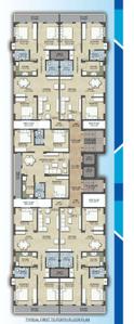 Project Image of 1270.0 - 1600.0 Sq.ft 3 BHK Apartment for buy in Kashyap Krishna Apartment