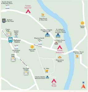 Project Image of 371.35 - 570.92 Sq.ft 1 BHK Apartment for buy in Tharwani Vedantnakshatra L Phase 3