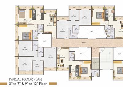 Project Image of 675 Sq.ft 1 BHK Apartment / Flat for sale in Ambernath East for Rs. 2575000