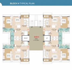 Project Image of 614.51 - 846.8 Sq.ft 2 BHK Apartment for buy in Ridham Karnavati Apartment 7