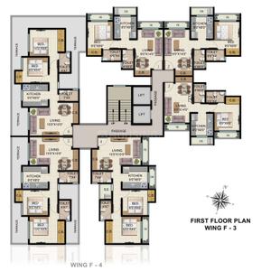 Project Image of 615.0 - 1115.0 Sq.ft 1 BHK Apartment for buy in HDIL Residency Park II