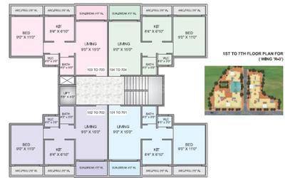 Project Image of 633.0 - 887.0 Sq.ft 1 BHK Apartment for buy in Panvelkar Optima