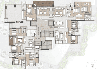 Project Image of 1473.59 - 3283.55 Sq.ft 3 BHK Apartment for buy in Rustomjee Parishram
