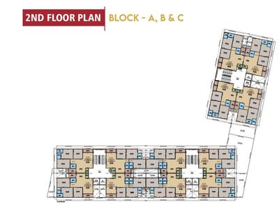 Project Image of 668.33 - 860.57 Sq.ft 2 BHK Apartment for buy in MK Rudra Elegance