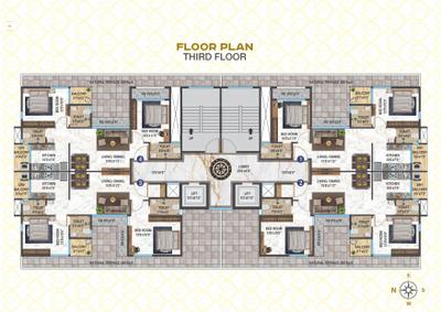 Project Image of 531.44 - 545.3 Sq.ft 2 BHK Apartment for buy in Kumar And Kumar Surbhi Sangeeta CHSL
