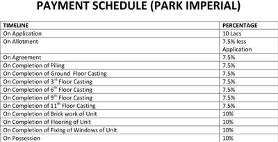 Project Image of 1733.0 - 2185.0 Sq.ft 3 BHK Apartment for buy in Arya Park Imperial
