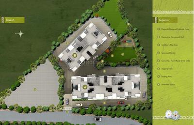 Project Image of 311.0 - 503.0 Sq.ft 1 BHK Apartment for buy in Sri Sathe Parijat Building A