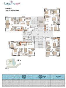 Project Image of 1016.0 - 1593.0 Sq.ft 2 BHK Apartment for buy in Laguna Bay