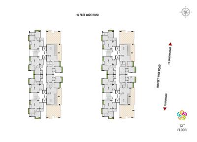 Project Image of 622.26 - 1077.04 Sq.ft 2 BHK Apartment for buy in Shivaay The Spenta Suraj