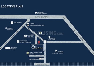 Project Image of 259.52 - 585.34 Sq.ft 1 RK Apartment for buy in Jai Shree Anandi Imperial