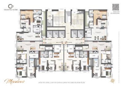 Project Image of 852.62 - 2136.55 Sq.ft 1 BHK Apartment for buy in Celestial Meadows