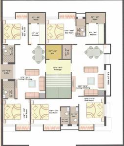 Project Image of 573.72 - 770.48 Sq.ft 2 BHK Apartment for buy in Shree Rudraksh Avenue