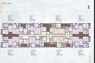 Project Image of 572.0 - 1576.0 Sq.ft 1 BHK Apartment for buy in VGN Stafford