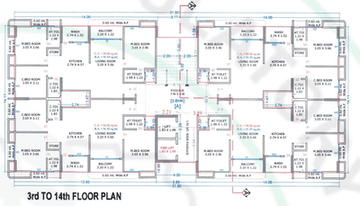 Project Image of 881.89 - 913.43 Sq.ft 3 BHK Apartment for buy in Vikrant Vedant Solitaire