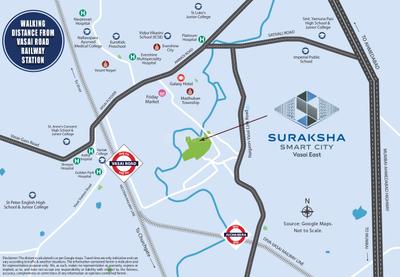 Project Image of 283.31 - 375.0 Sq.ft 1 BHK Apartment for buy in Conceptual Suraksha Smart City Phase I