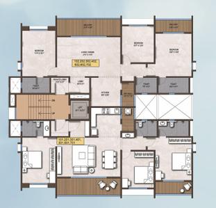 Project Image of 1866 Sq.ft 3 BHK Apartment / Flat for sale in Pashan for Rs. 18000000