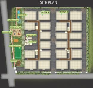 Project Image of 1167.0 - 1650.0 Sq.ft 2 BHK Apartment for buy in Saanvee Civitas