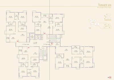 Project Image of 1252.21 - 2235.47 Sq.ft 3 BHK Apartment for buy in Shree Miraya
