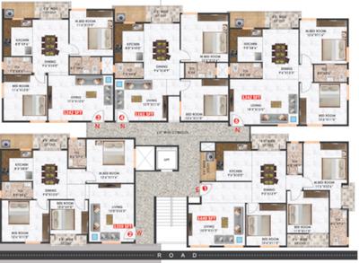 Project Image of 1161.0 - 1440.0 Sq.ft 2 BHK Apartment for buy in Habulus Pride