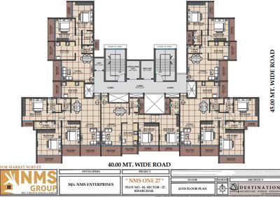 Project Image of 1230.0 - 1985.0 Sq.ft 2 BHK Apartment for buy in NMS One 27