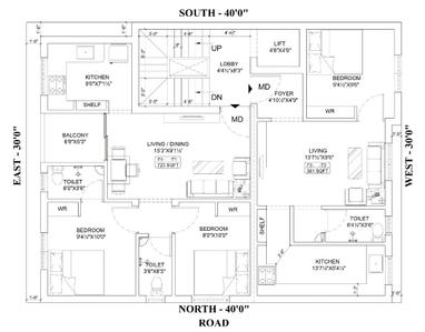 Project Image of 561.0 - 723.0 Sq.ft 1 BHK Apartment for buy in Sri Silver House