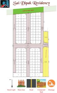 Sai Dipak Residency Layout Plan 1
