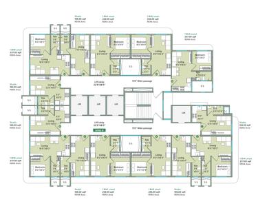 Project Image of 164.0 - 244.0 Sq.ft Studio Studio Apartment for buy in Marathon Neovalley Kaveri Wing B