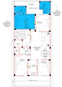 Project Image of 2500 Sq.ft 4 BHK Builder Floor for sale in Green Field Colony for Rs. 23500000