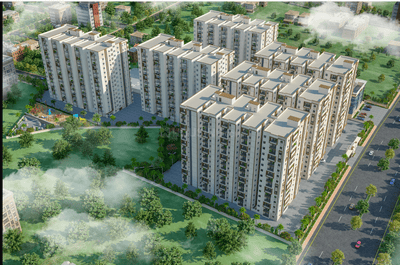 Project Image of 1235.0 - 1950.0 Sq.ft 2 BHK Apartment for buy in Vazhraa Prathik Phase III
