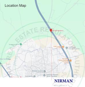 Shree Umiya Nirman Residency Location Plan 1