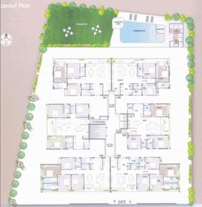Project Image of 2150.0 - 2550.0 Sq.ft 3 BHK Apartment for buy in Ameya Saptak Rosette