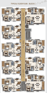 Project Image of 1205.0 - 1890.0 Sq.ft 2 BHK Apartment for buy in Vazhraa Pushpak