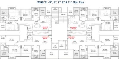 Project Image of 569.0 - 976.0 Sq.ft 2 BHK Apartment for buy in Legacy Vista