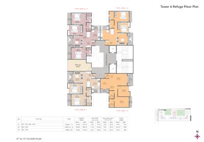 Project Image of 694.06 - 960.58 Sq.ft 2 BHK Apartment for buy in Kohinoor Viva Pixel