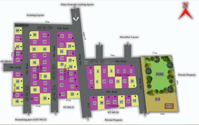 Project Image of 1200.0 - 1700.0 Sq.ft Residential Plot Plot for buy in Vinra Nimishadri Envlave