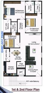 Project Image of 0.0 - 1900.0 Sq.ft 3 BHK Apartment for buy in Saffron Springs