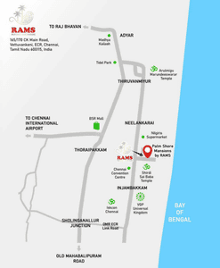 Project Image of 3400.0 - 3850.0 Sq.ft 4 BHK Villa for buy in Rams Palm Shore Drive Mansions