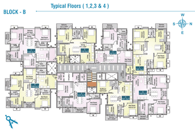 Project Image of 964.0 - 1498.0 Sq.ft 2 BHK Apartment for buy in Sree Sai Air View Apartment