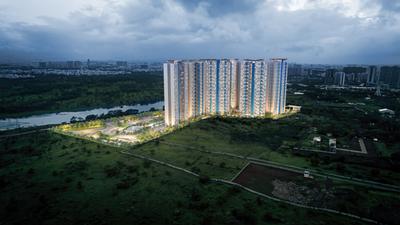 Project Image of 535.08 - 1213.64 Sq.ft 1 BHK Apartment for buy in Geras Island of Joy Project C
