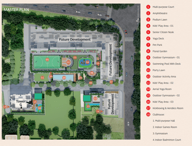 Project Image of 729.36 - 1386.0 Sq.ft 2 BHK Apartment for buy in Mahindra Marina 64 Phase 3
