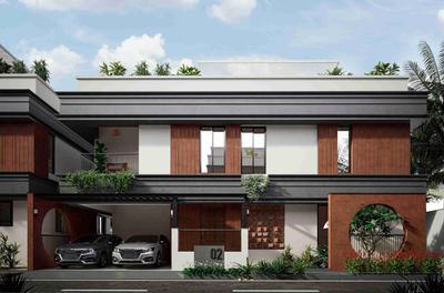 Project Image of 1895.0 - 2486.0 Sq.ft 3 BHK Villa for buy in Urbando Kosmos Solaris Villa