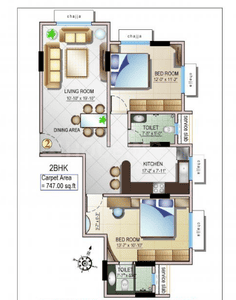 Project Image of 531.0 - 972.0 Sq.ft 1 BHK Apartment for buy in Godshalwar Solitaire